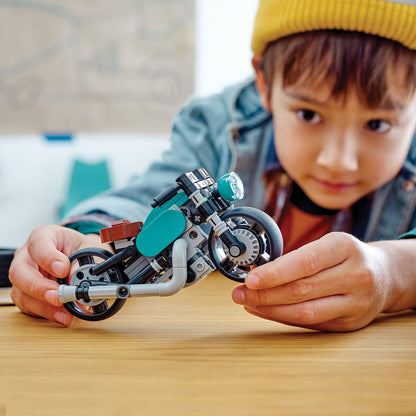 LEGO® Creator 3-in-1 Vintage Motorcycle (31135) - Đồ chơi lắp ráp xe mô tô cổ điển 3 trong 1 - LEGO - Hình ảnh bổ sung 4