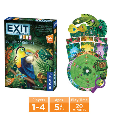 EXIT Game Kids Three-Pack Bundle - Bộ 3 Trò Chơi Giải Đố Thoát Hiểm Cho Bé - Thames & Kosmos - Góc nhìn khác 3
