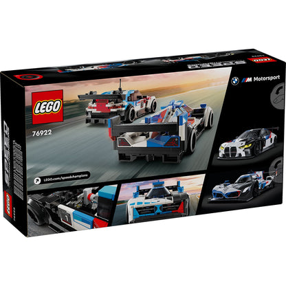 LEGO® Speed Champions BMW M4 GT3 & BMW M Hybrid V8 Race Cars - Bộ Lắp Ráp Xe Đua BMW (76922)