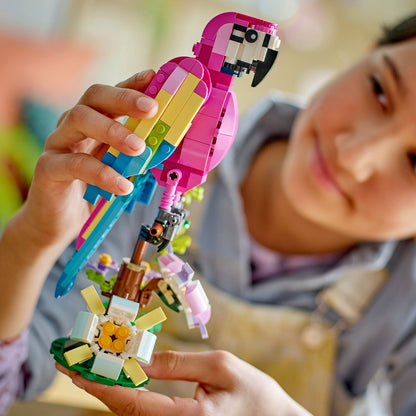 LEGO® Creator 3-in-1 Exotic Pink Parrot - Đồ Chơi Lắp Ráp Vẹt Hồng 3-trong-1 LEGO 31144 - Hình ảnh bổ sung 6