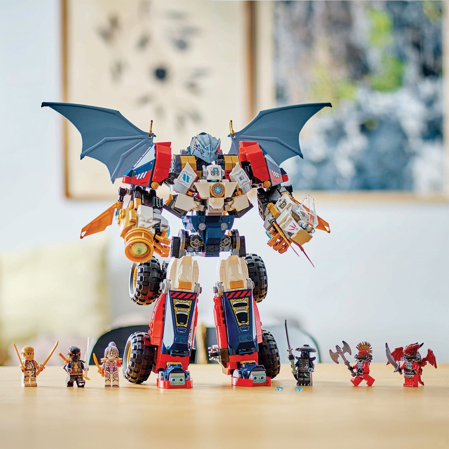 LEGO® NINJAGO® Zane’s Ultra Combiner Mech - Bộ Lắp Ráp Chiến Giáp Kết Hợp Siêu Cấp - LEGO 71834 - Góc nhìn khác 3