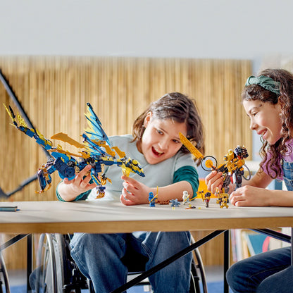 LEGO® NINJAGO® Elemental Dragon vs. The Empress Mech 71796 - Bộ Lắp Ráp Rồng Và Robot Chiến Đấu LEGO - Hình ảnh bổ sung 5