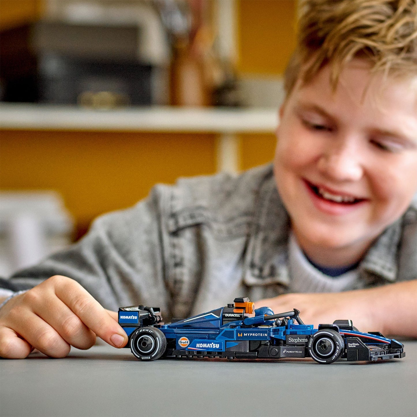 LEGO® Speed Champions - Williams Racing FW46 F1® Race Car - Xe Đua Công Thức 1 Lắp Ráp LEGO (77249) - Góc nhìn khác 3