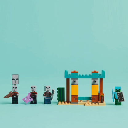 LEGO® Minecraft® The Illager Desert Patrol - Đồ Chơi Lắp Ráp Sa Mạc Minecraft - LEGO 21267 - Góc nhìn khác 3
