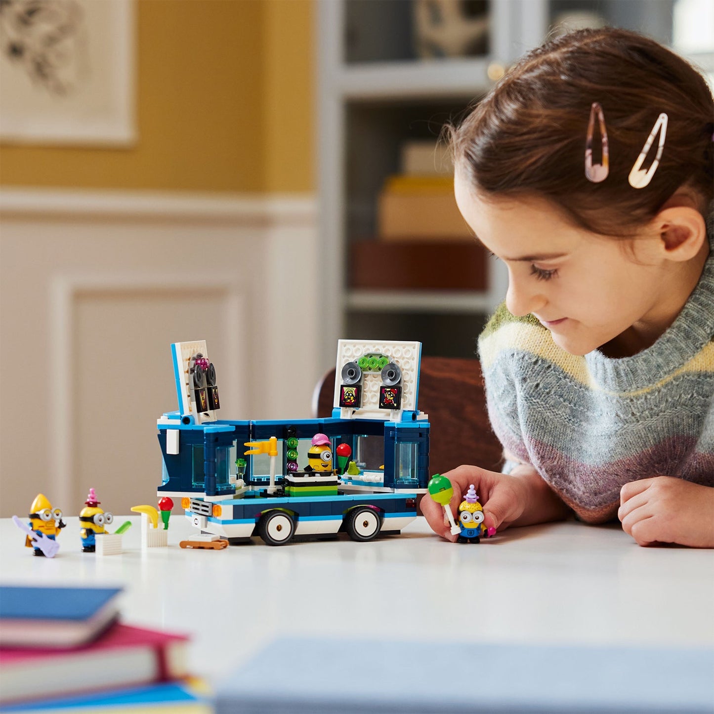 LEGO® Despicable Me 4 Minions’ Music Party Bus - Đồ Chơi Lắp Ráp Xe Buýt Tiệc Tùng Minion - LEGO 75581 - Hình ảnh bổ sung 4