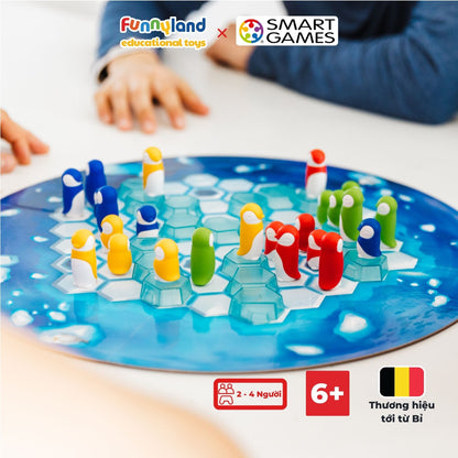 Đồ chơi trí tuệ Smartgames Thử Thách Penguins Huddle Up