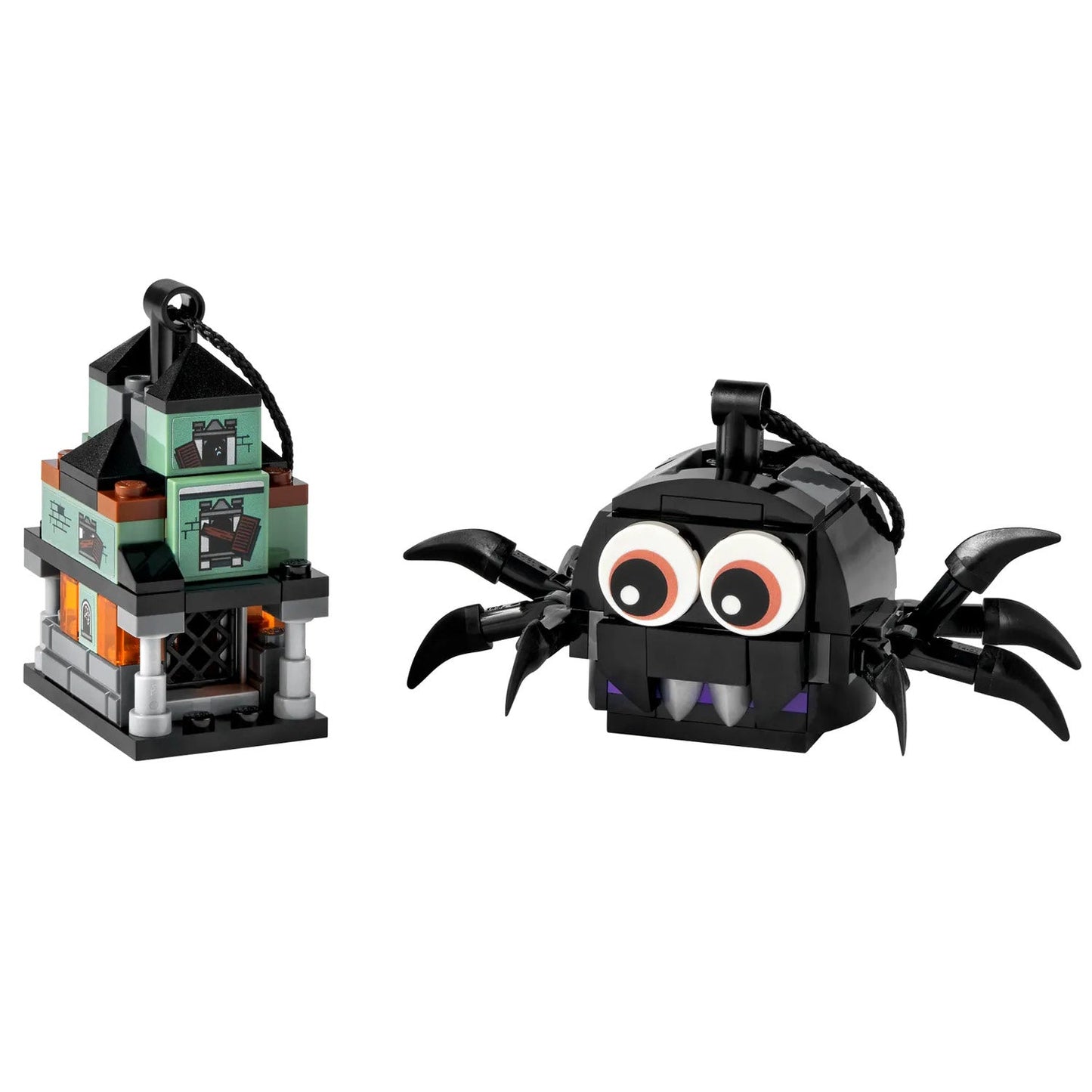 LEGO® Spider & Haunted House Pack - Bộ Đồ Chơi Lắp Ráp Trang Trí Halloween LEGO 40493 - Hình ảnh chi tiết 2