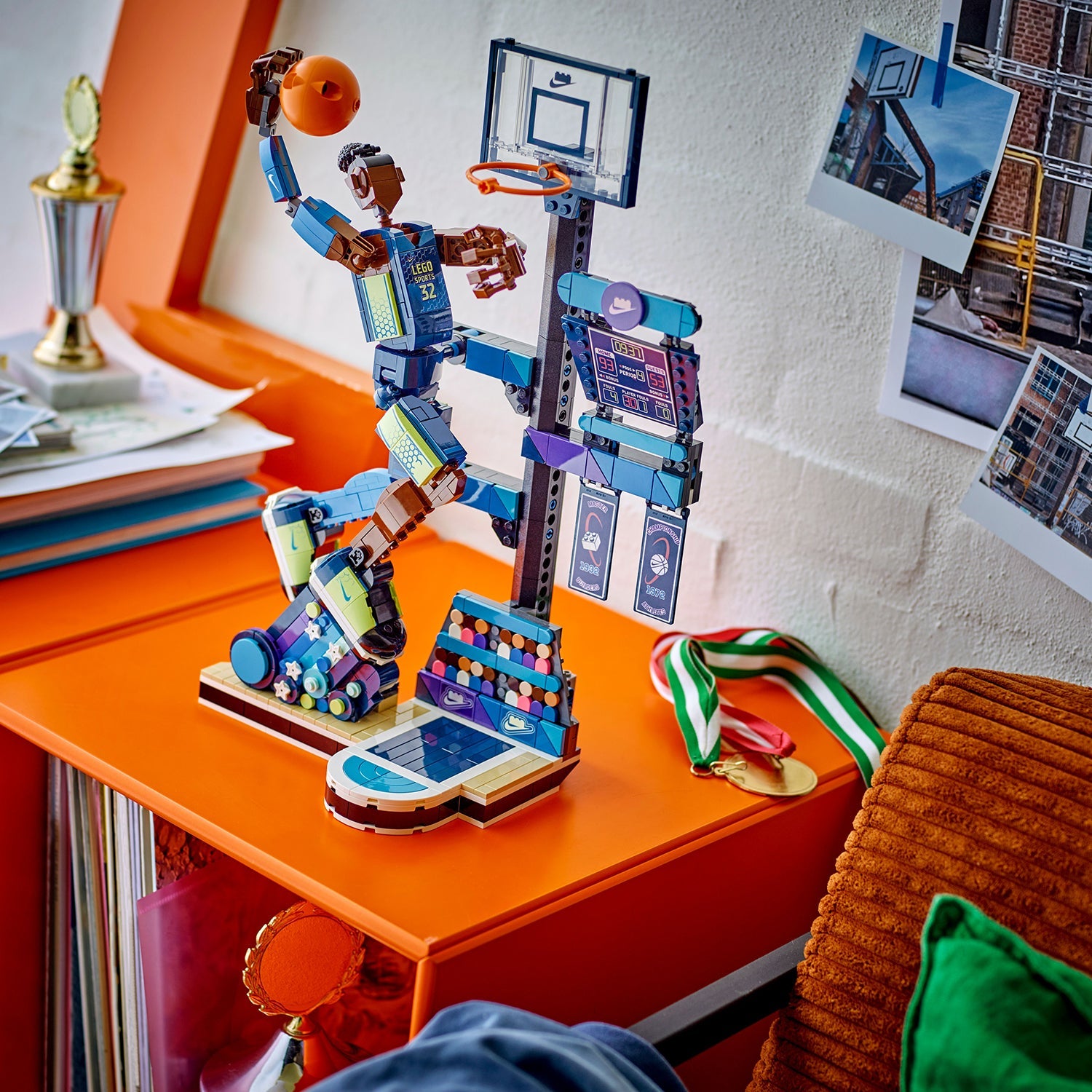 LEGO® Nike Slam Dunk - Bộ lắp ráp mô hình bóng rổ - LEGO 43010 - Hình ảnh bổ sung 6