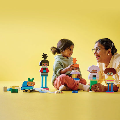 LEGO® DUPLO™ Buildable People with Big Emotions - Bộ Đồ Chơi Lắp Ráp Những Người Bạn Với Cảm Xúc Lớn - LEGO 10423 - Hình ảnh bổ sung 4