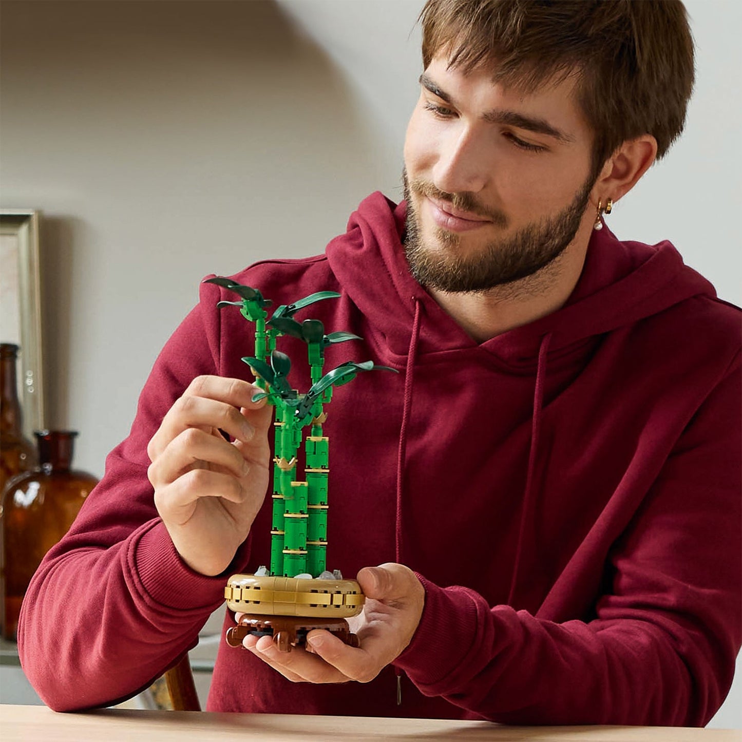 LEGO® Botanicals Lucky Bamboo - Bộ Lắp Ráp Cây Trúc May Mắn - LEGO 10344 - Góc nhìn khác 3