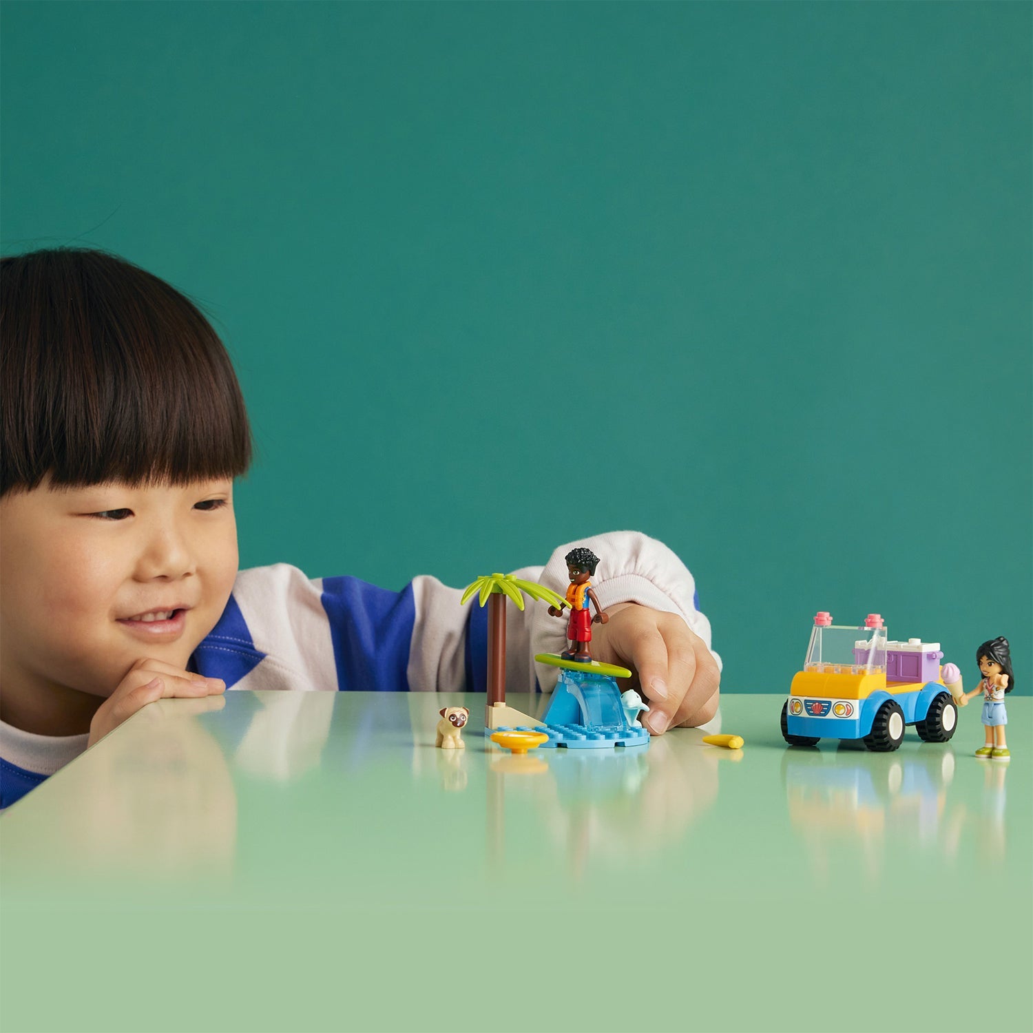 LEGO® Friends™ Beach Buggy Fun - Đồ chơi lắp ráp Xe Buggy Bãi Biển - LEGO 41725 - Góc nhìn khác 3