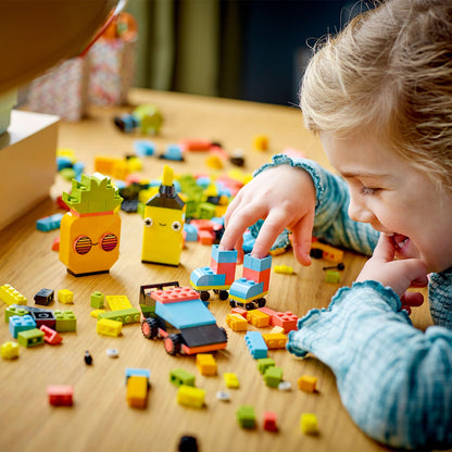 LEGO® Classic Creative Neon Fun - Bộ Đồ Chơi Lắp Ráp Sáng Tạo Màu Neon - LEGO 11027 - Hình ảnh bổ sung 4