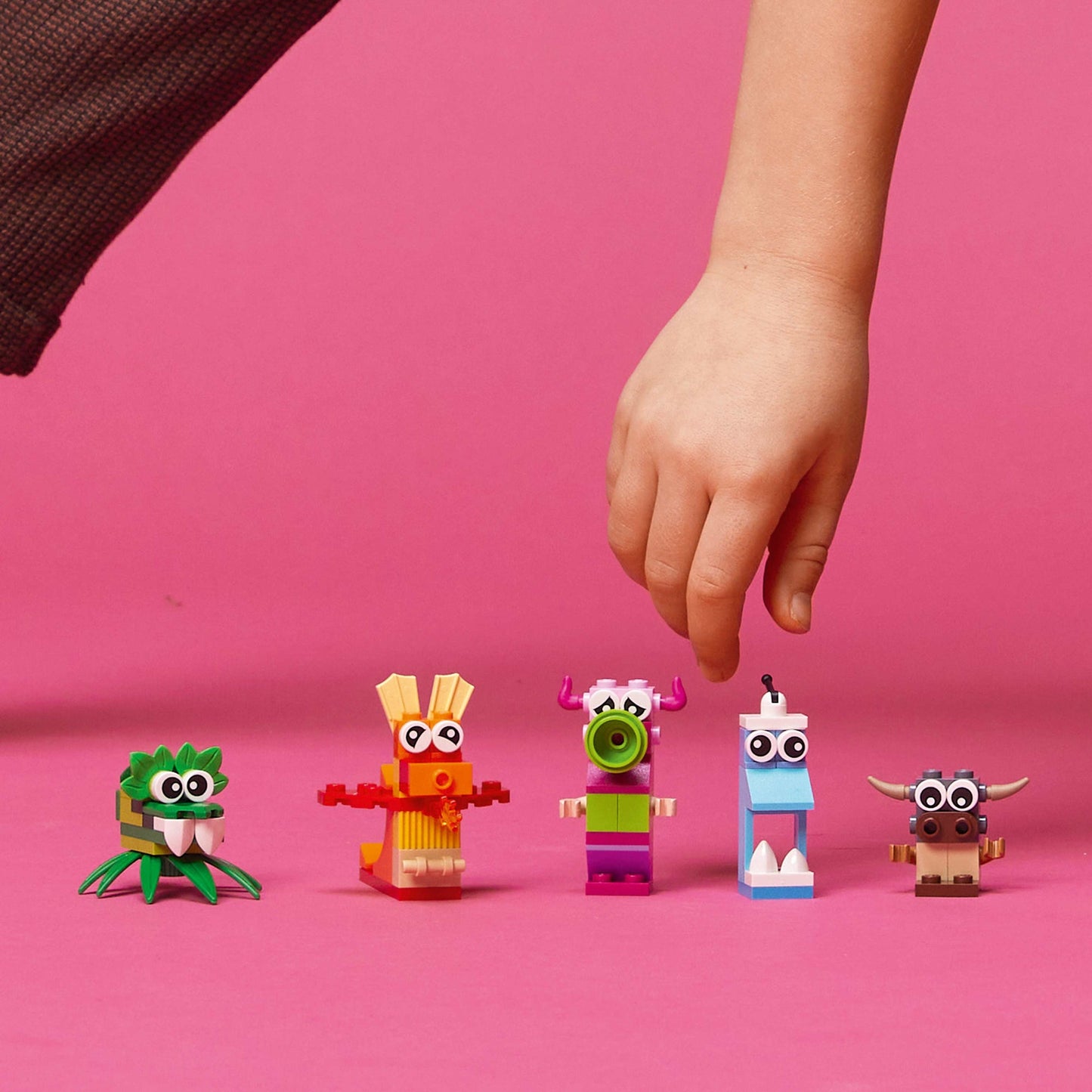 LEGO® Classic Creative Monsters - Đồ chơi lắp ráp Quái vật Sáng tạo 140 mảnh - LEGO 11017 - Hình ảnh bổ sung 4