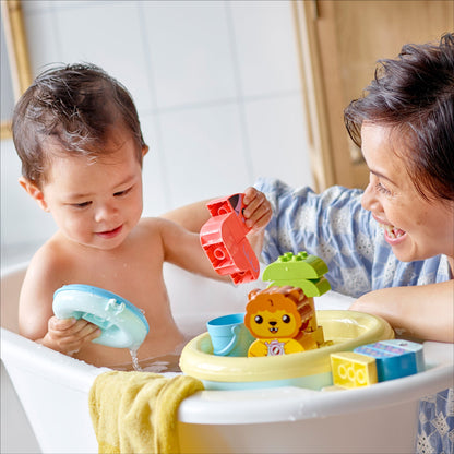 LEGO® DUPLO™ My First Bath Time Fun: Floating Animal Island - Đồ chơi nhà tắm Đảo động vật nổi - LEGO 10966 - Hình ảnh bổ sung 4