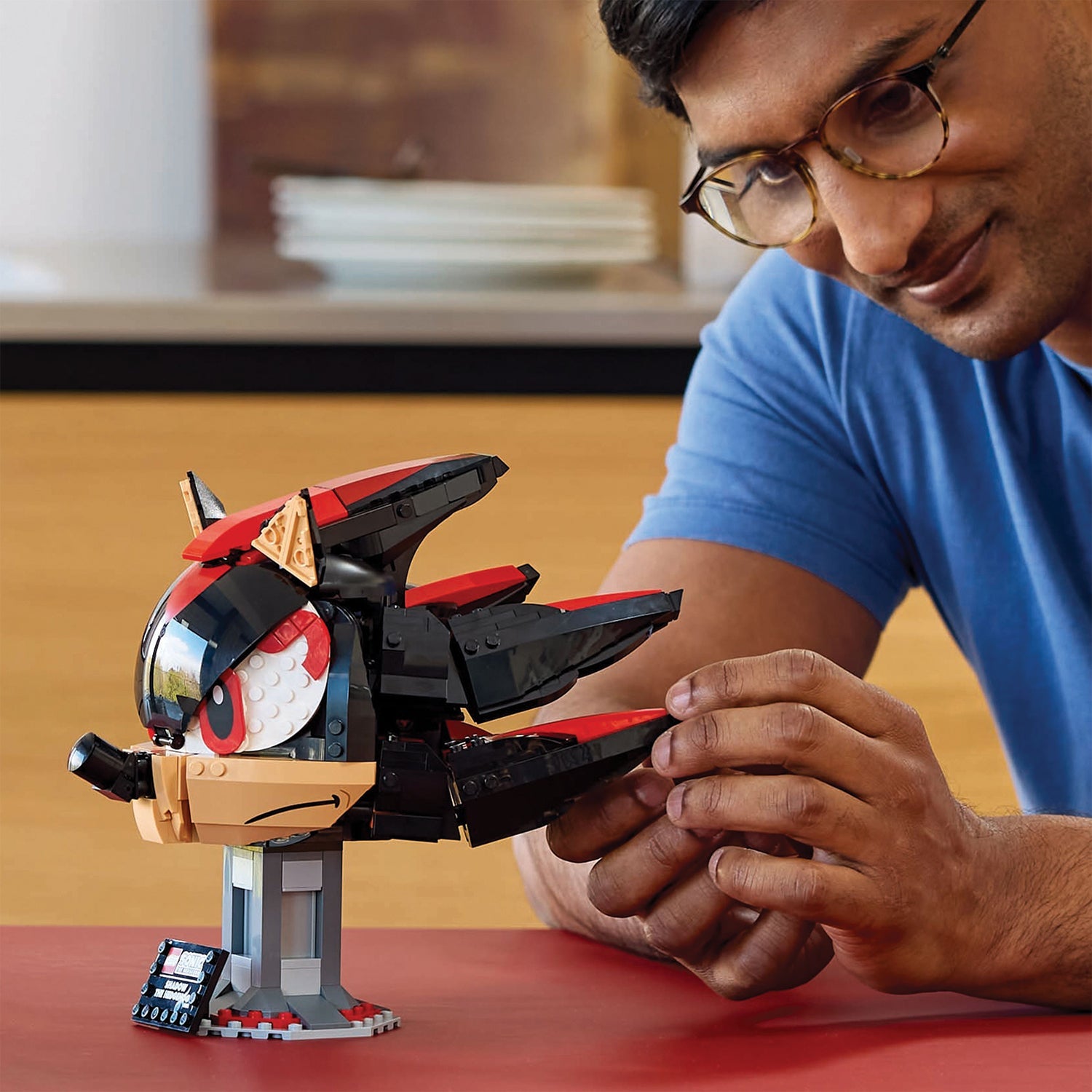 LEGO® Sonic the Hedgehog™ Shadow the Hedgehog - Mô Hình Lắp Ráp Trưng Bày Người Lớn LEGO 77000 - Góc nhìn khác 3