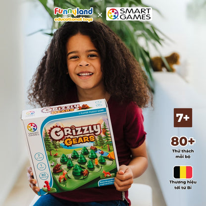 Đồ chơi thông minh Smartgames Thử Thách Bánh Xe Rừng Xanh