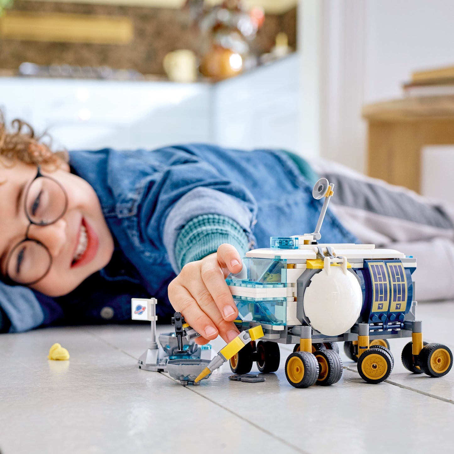 LEGO® City Lunar Roving Vehicle - Xe Tự Hành Mặt Trăng NASA - LEGO 60348 - Hình ảnh bổ sung 5