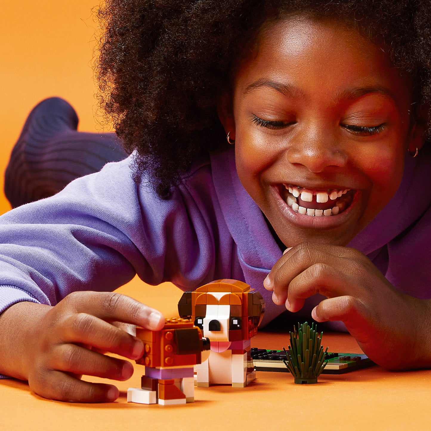 LEGO® BrickHeadz™ St. Bernard - Bộ Lắp Ráp Chó Cứu Hộ LEGO 40543 - Góc nhìn khác 3