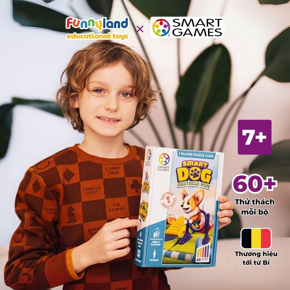 Đồ chơi trí tuệ Smartgames Thử thách Smart Dog