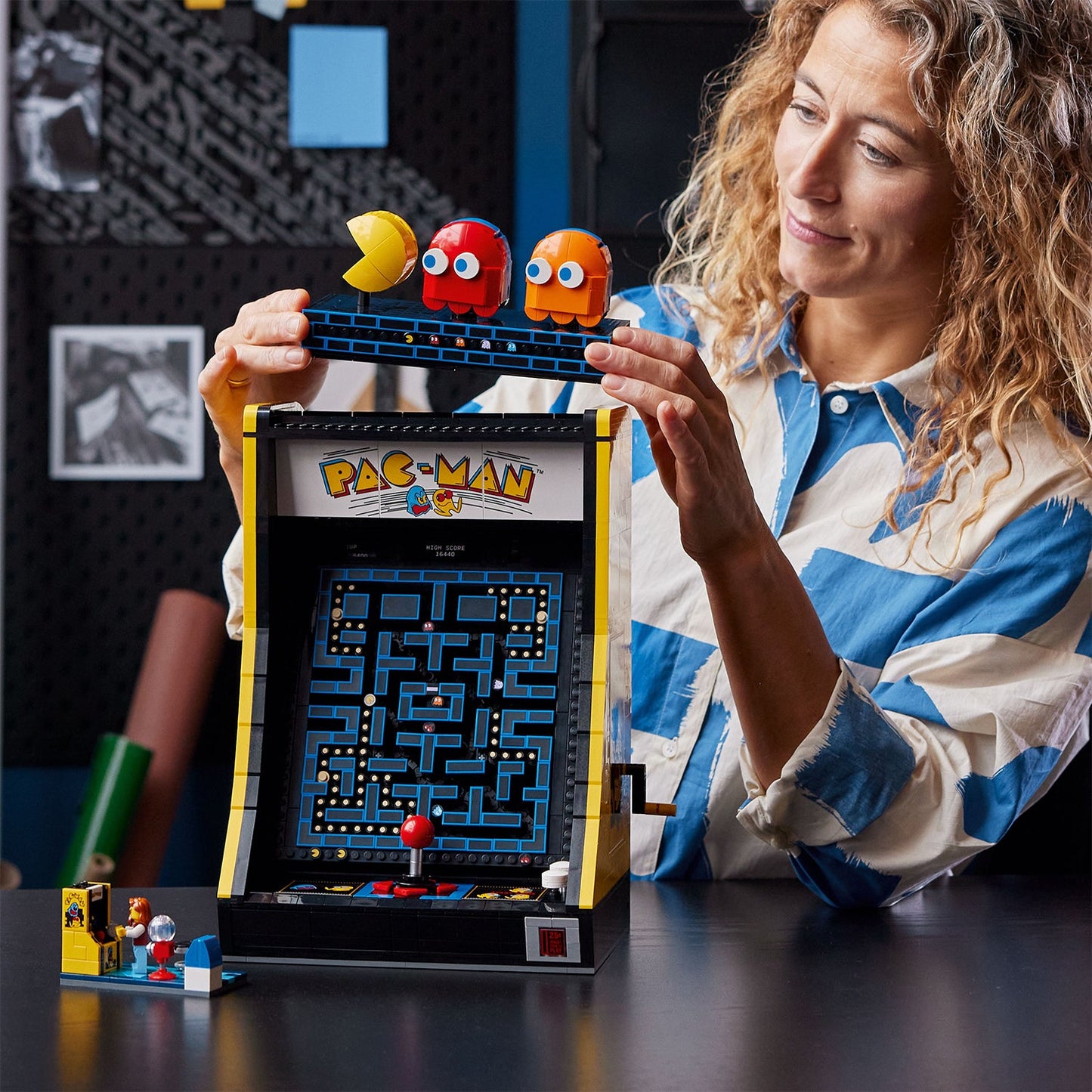 LEGO® ICONS™ PAC-MAN Arcade - Mô hình máy game thùng cổ điển - LEGO 10323 - Hình ảnh bổ sung 5