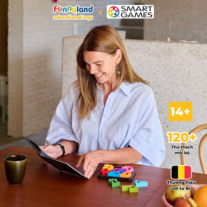 Đồ chơi trí tuệ Smartgames thử thách IQ Deluxe - Square