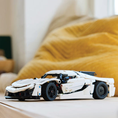 LEGO® Technic™ Koenigsegg Jesko Absolut White Hypercar - Mô Hình Xe Đua Siêu Xe LEGO 42184 - Hình ảnh bổ sung 4