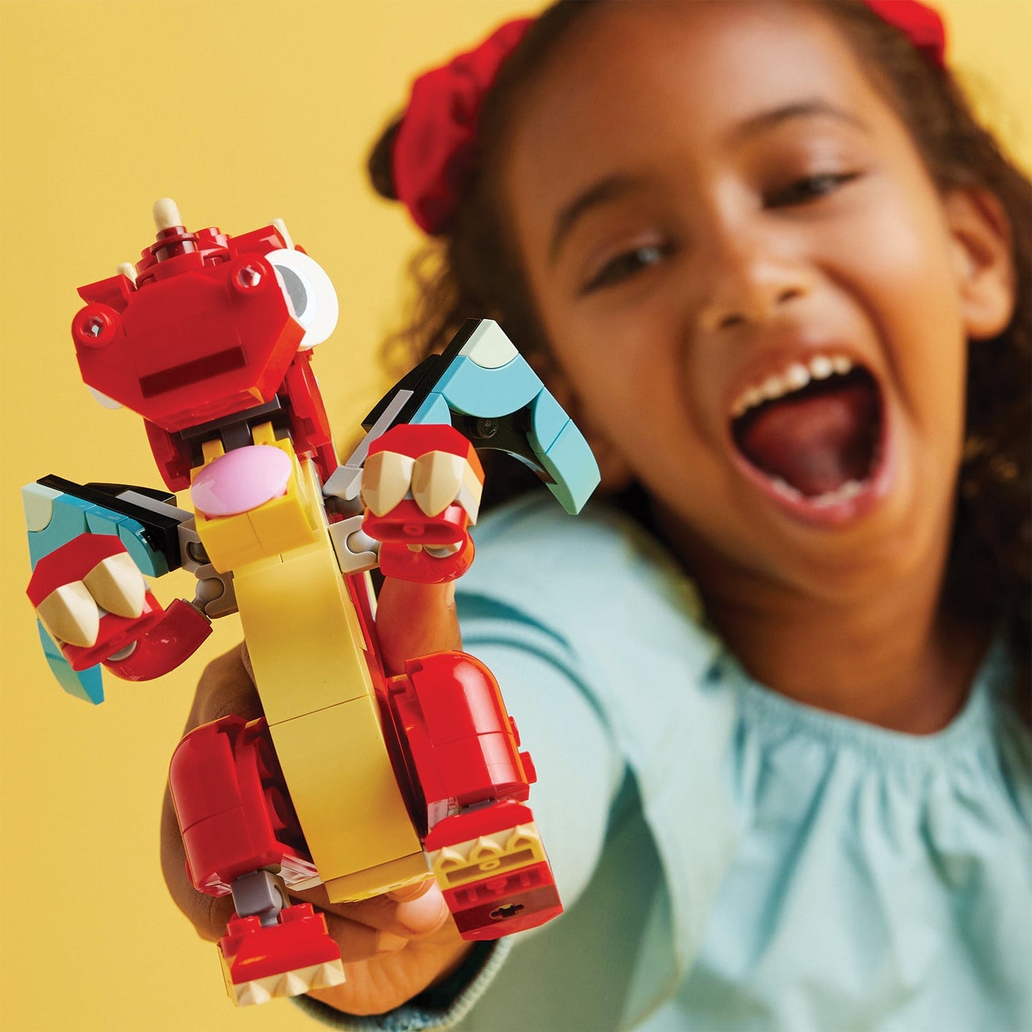 LEGO® Creator 3-in-1 Red Dragon - Đồ Chơi Lắp Ráp 3 Trong 1 - LEGO 31145 - Hình ảnh bổ sung 4