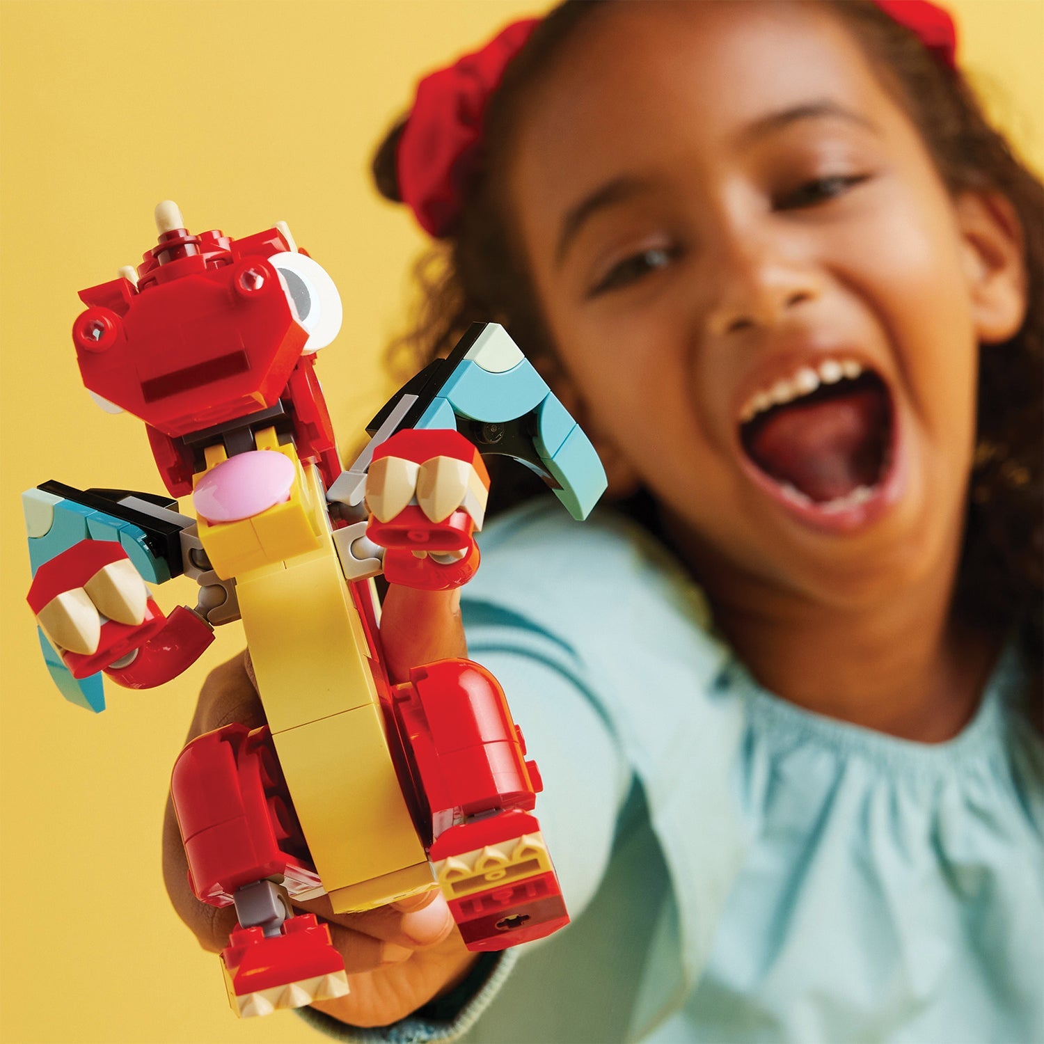 LEGO® Creator 3-in-1 Red Dragon - Đồ Chơi Lắp Ráp 3 Trong 1 - LEGO 31145 - Hình ảnh bổ sung 4