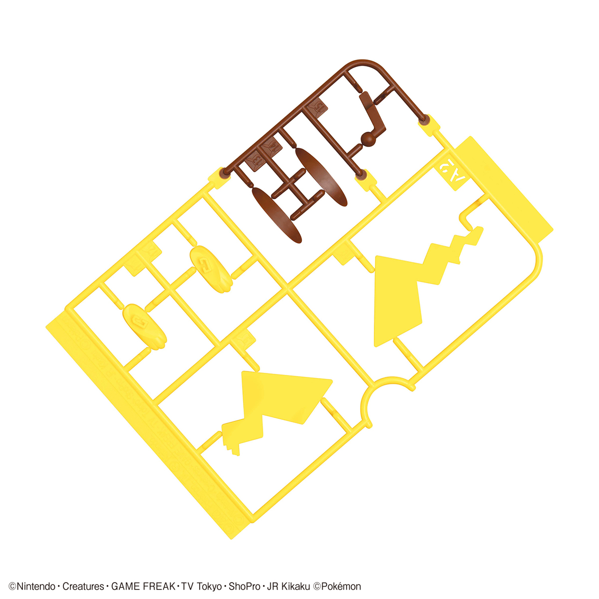 Plamo Collection Quick!! 01 Pikachu - Mô hình lắp ráp Pokemon - Bandai Model Kit