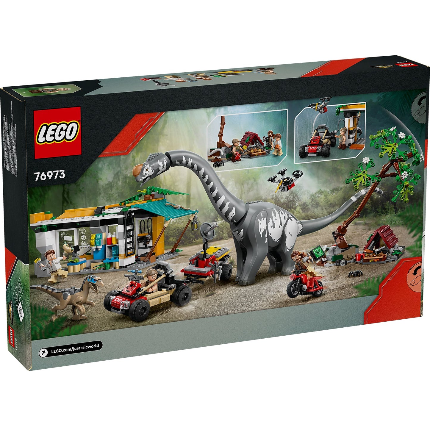 LEGO® Jurassic World Raptor & Titanosaurus Tracking Mission - Bộ Lắp Ráp Khủng Long (76973) - LEGO LEGO - ảnh 2 - LEGO Sets