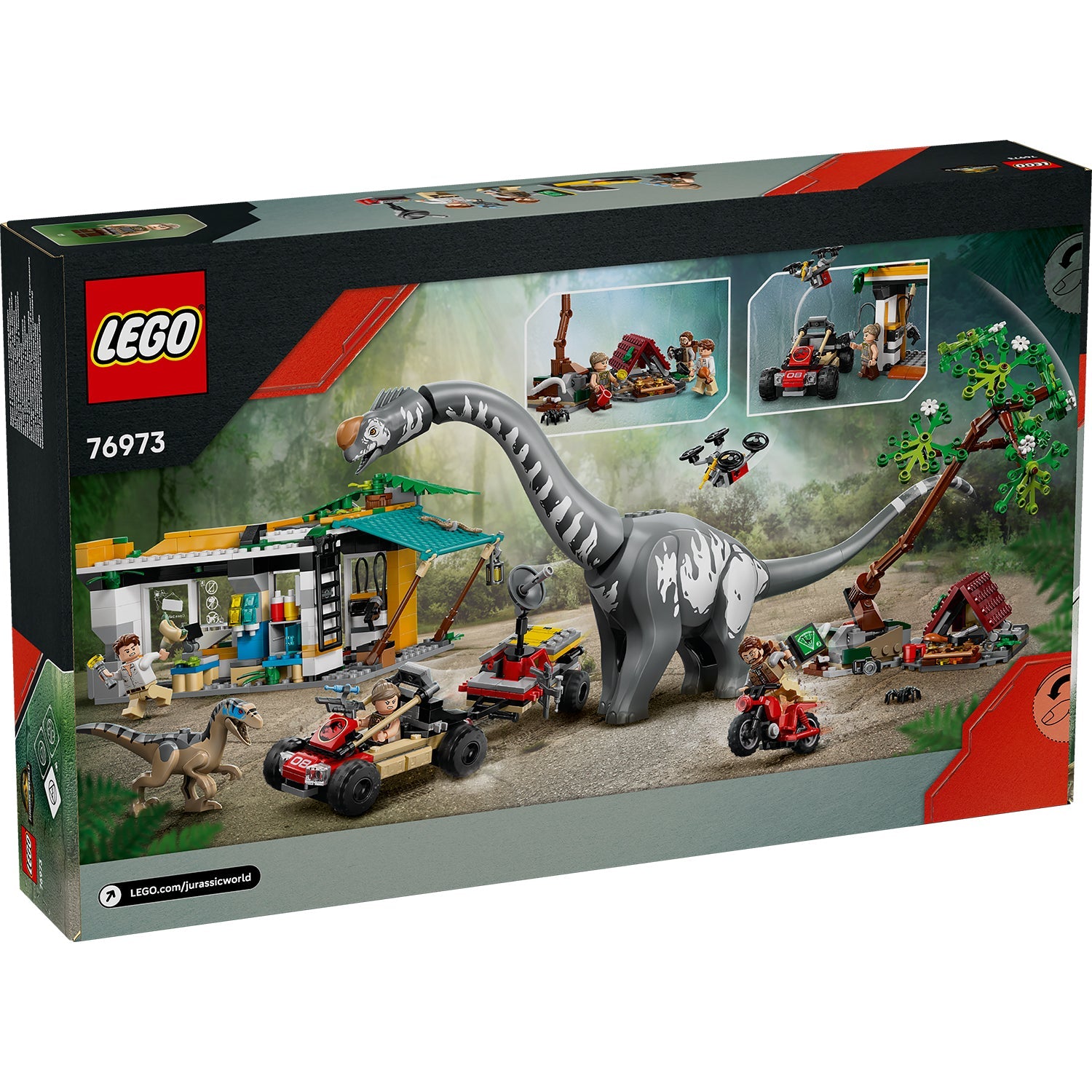 LEGO® Jurassic World Raptor & Titanosaurus Tracking Mission - Bộ Lắp Ráp Khủng Long (76973) - LEGO LEGO - ảnh 2 - LEGO Sets