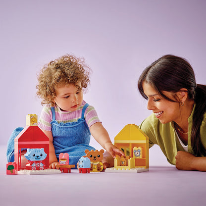 LEGO® DUPLO™ Daily Routines: Eating & Bedtime - Đồ chơi Thói quen hằng ngày cho bé - LEGO 10414 - Hình ảnh bổ sung 4