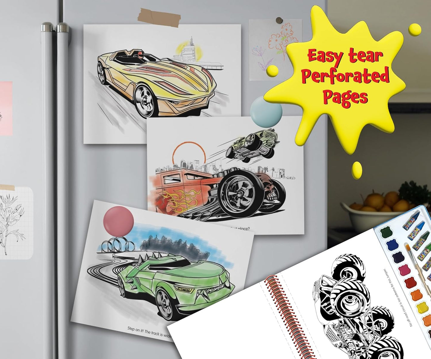 Mattel Hot Wheels Deluxe Poster Paint_Phidal 0925