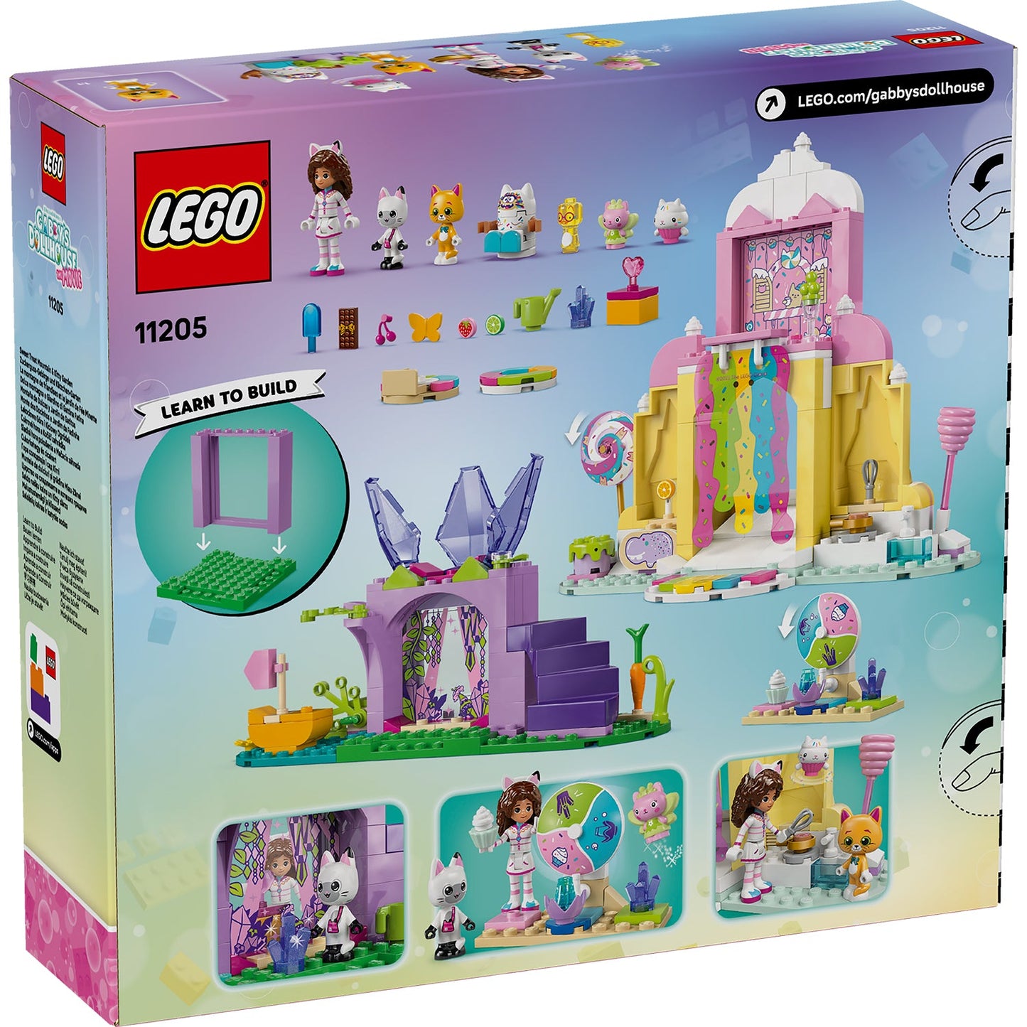LEGO® Gabby’s Dollhouse Sweet Treat Mountain & Kitty Garden (11205) Đồ Chơi Lắp Ráp Chính Hãng LEGO - ảnh 2 - Building Sets