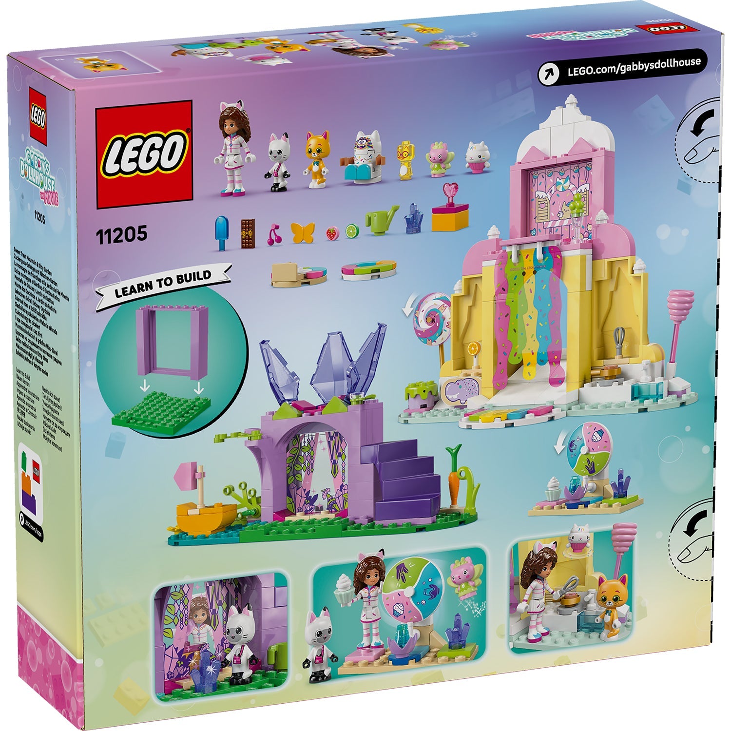LEGO® Gabby’s Dollhouse Sweet Treat Mountain & Kitty Garden (11205) Đồ Chơi Lắp Ráp Chính Hãng LEGO - ảnh 2 - Building Sets