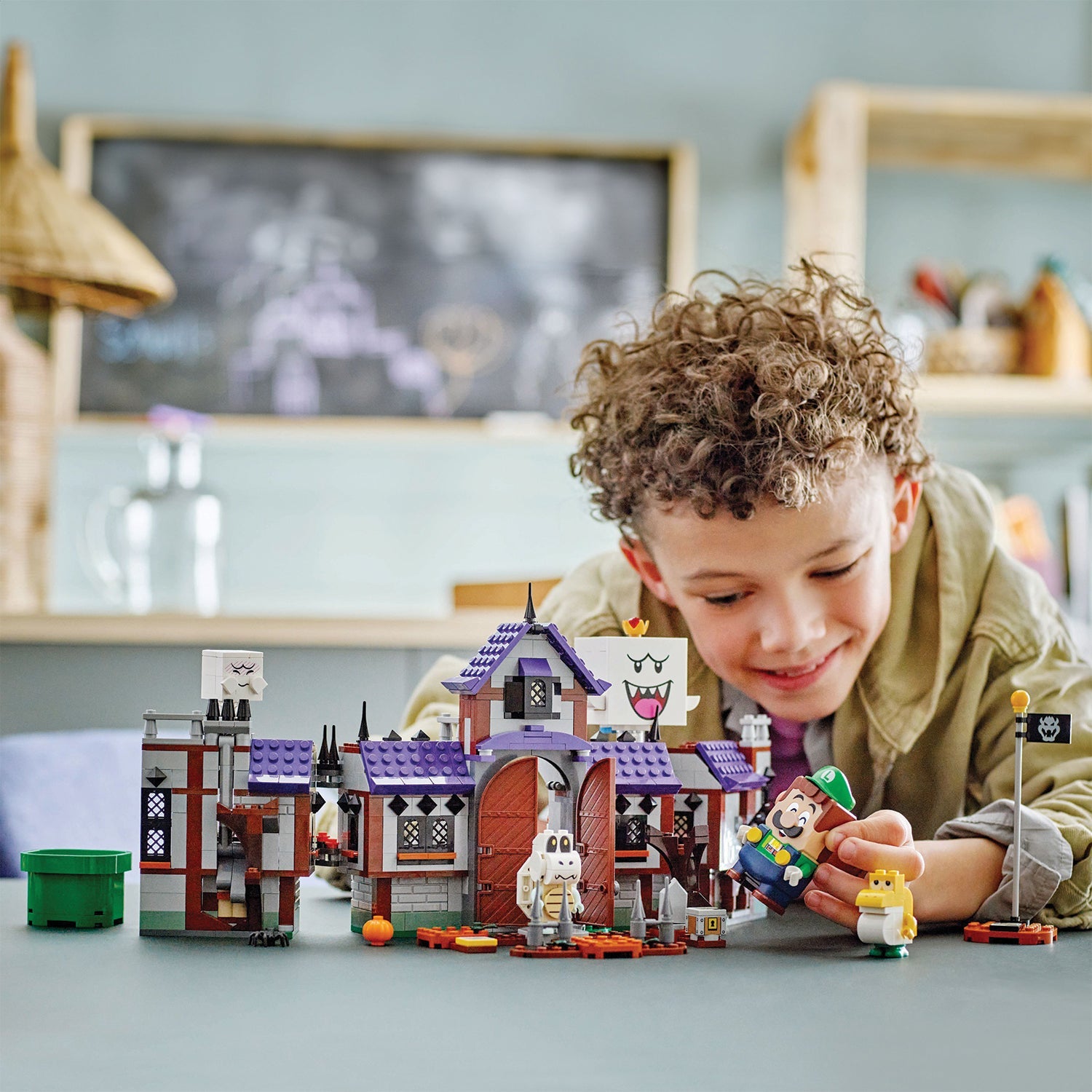 LEGO® Super Mario™ King Boo’s Haunted Mansion - Bộ Lắp Ráp Biệt Thự Ma Ám LEGO 71436 - Hình ảnh bổ sung 4
