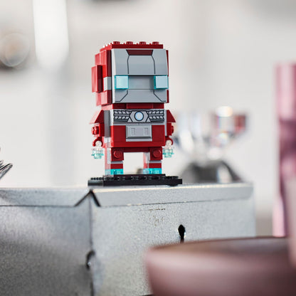 LEGO® BrickHeadz™ Iron Man MK5 Figure Mô Hình Lắp Ráp Marvel Siêu Anh Hùng LEGO 40669 - Góc nhìn khác 3