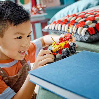 LEGO® NINJAGO® Kai and Ras’s Car and Bike Battle - Bộ Lắp Ráp Trận Chiến Xe Rồng Và Mô Tô 71789 - Hình ảnh bổ sung 5
