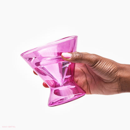 Barbie™ X Dragon Glassware® Stemless Martini Glasses - Bộ Ly Martini Không Chân Cách Nhiệt - Dragon Glassware - Hình ảnh bổ sung 4