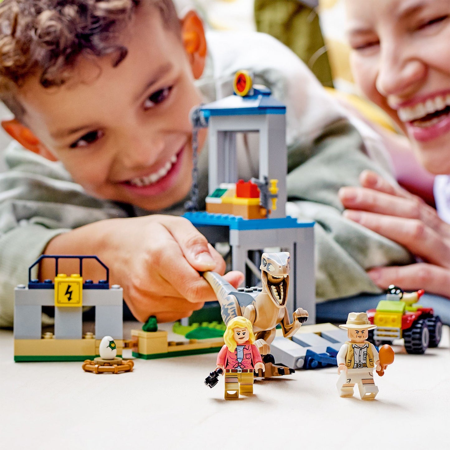 LEGO® Jurassic Park Velociraptor Escape - Đồ Chơi Lắp Ráp Khủng Long - LEGO 76957 - Hình ảnh bổ sung 4
