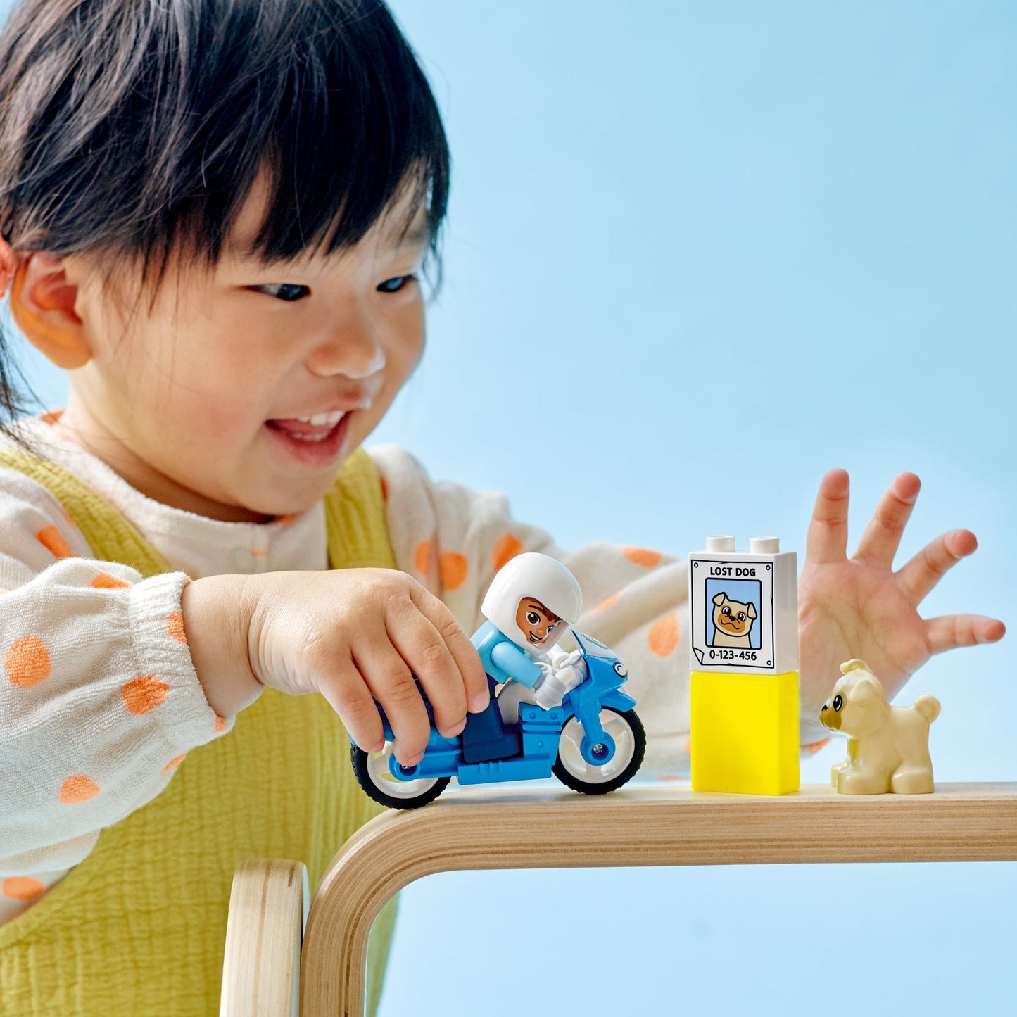LEGO® DUPLO™ Rescue Police Motorcycle - Đồ Chơi Mô Tô Cảnh Sát Cứu Hộ - LEGO 10967 - Hình ảnh bổ sung 4
