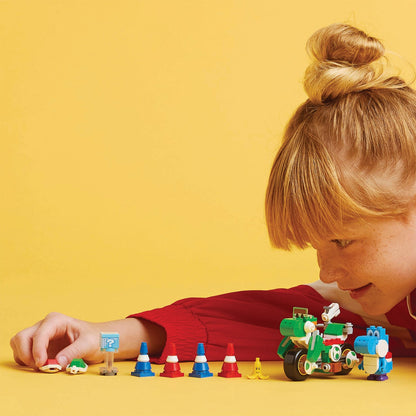 LEGO® Super Mario™: Mario Kart™ – Yoshi Bike - Đồ Chơi Lắp Ráp Xe Đua LEGO 72031 - Góc nhìn khác 3