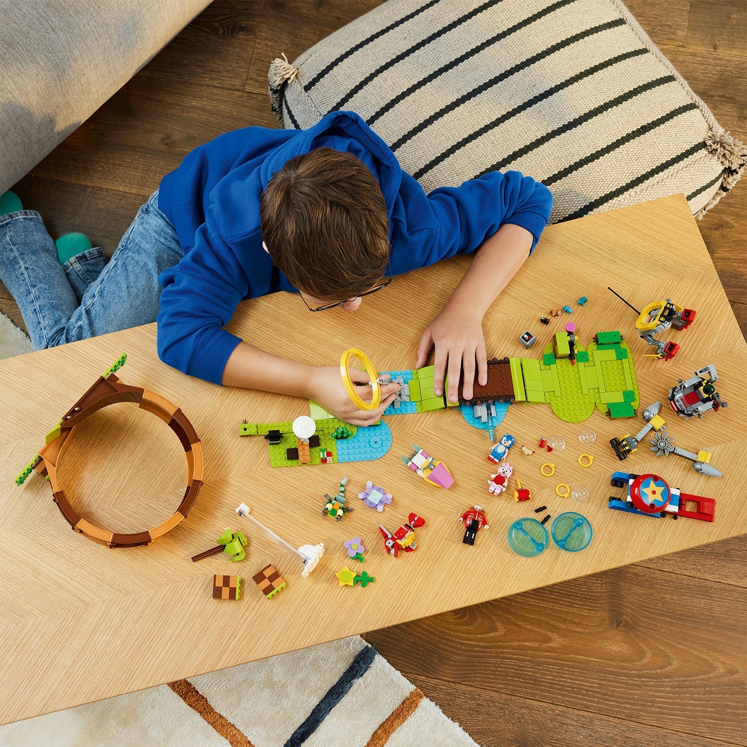 LEGO® Sonic the Hedgehog™ Sonic's Green Hill Zone Loop Challenge - Bộ Đồ Chơi Lắp Ráp Thử Thách Vòng Lặp - LEGO 76994 - Hình ảnh bổ sung 4