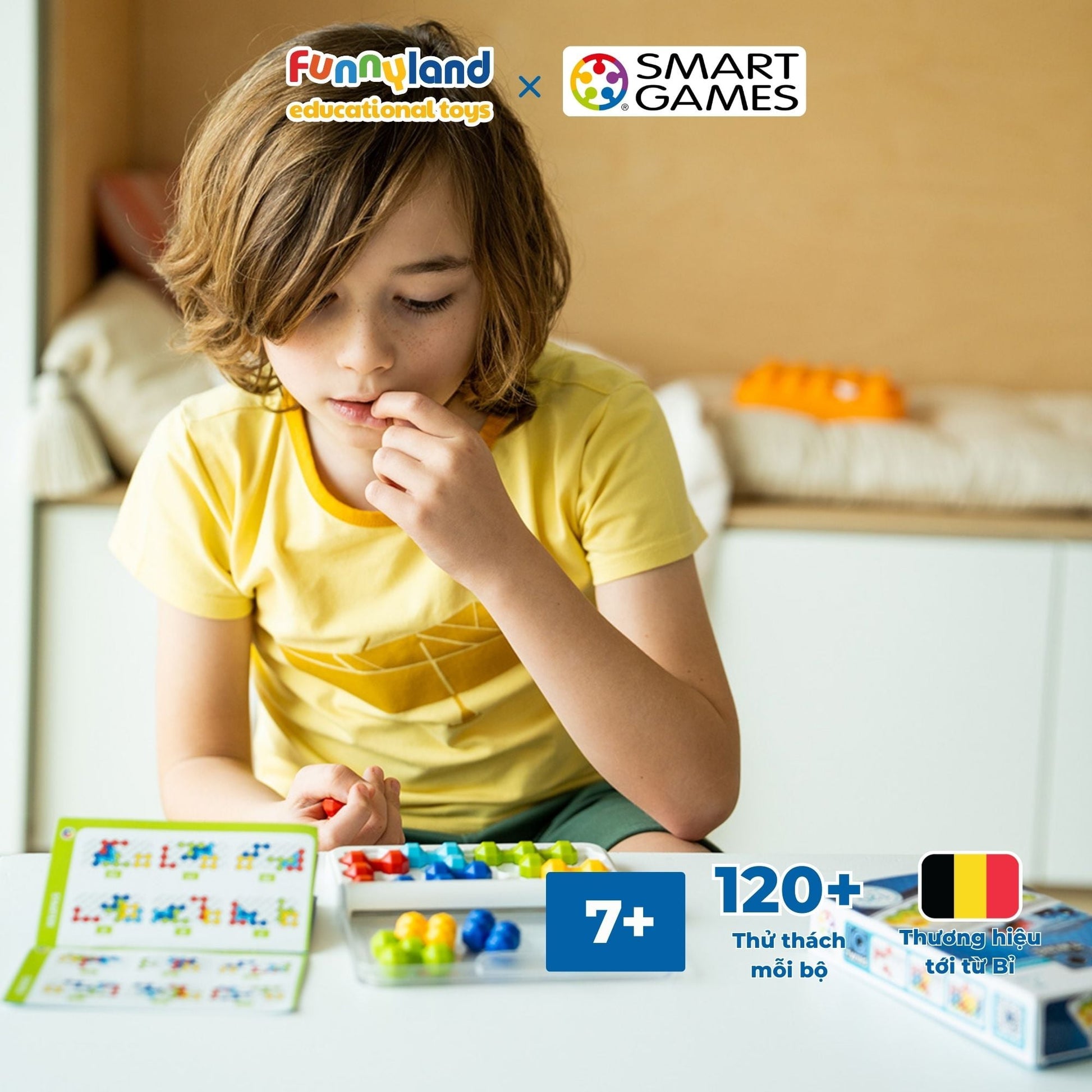 Đồ chơi trí tuệ Smartgames Thử thách IQ Twins