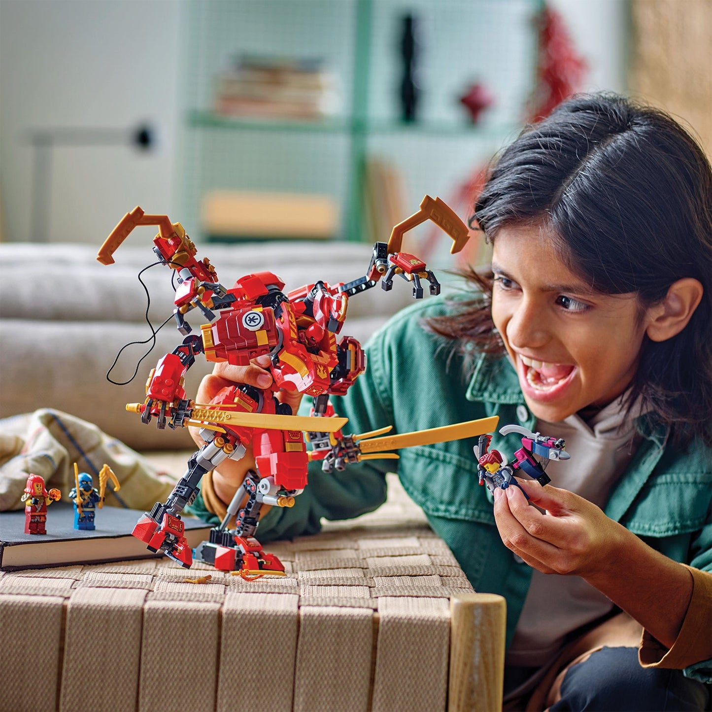 LEGO® NINJAGO® Kai's Ninja Climber Mech - Chiến Giáp Ninja Leo Núi Của Kai - LEGO 71812 - Hình ảnh bổ sung 5