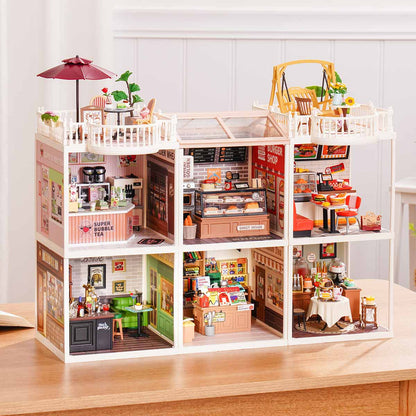 Rolife Super Creator Series - 6 in 1 Six Grid - Mô hình nhà gỗ DIY thu nhỏ - Rolife