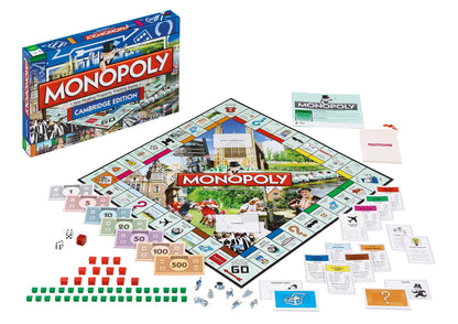 Cambridge Monopoly Board Game - Cờ Tỷ Phú Phiên Bản Thành Phố Cambridge - Winning Moves