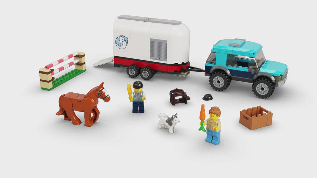 LEGO® City Horse Transporter - Đồ chơi lắp ráp Xe vận chuyển ngựa 60327