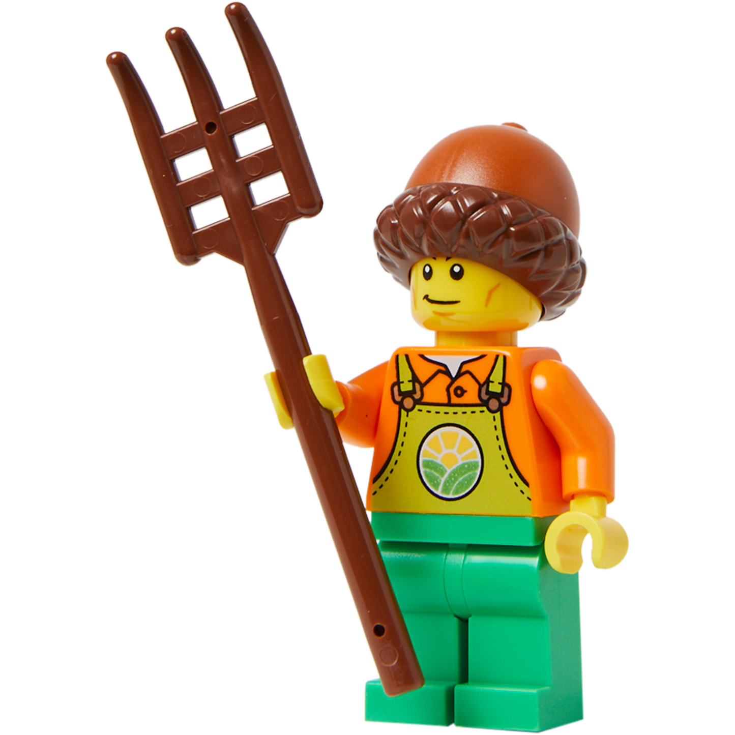 Minifigure Farmer Guy - Mô Hình Nhân Vật Bác Nông Dân - LEGO - Hình ảnh sản phẩm