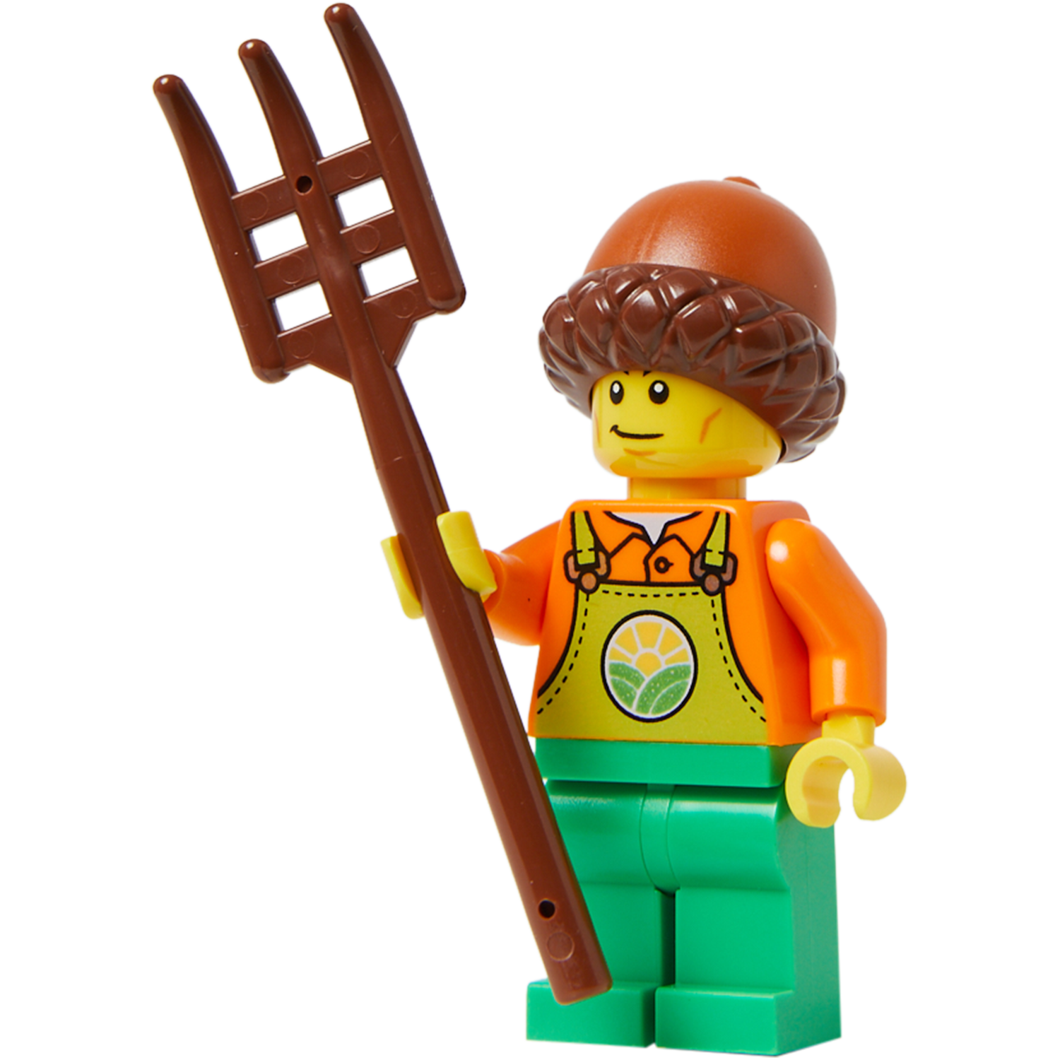 Minifigure Farmer Guy - Mô Hình Nhân Vật Bác Nông Dân - LEGO - Hình ảnh sản phẩm